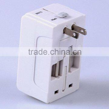 Exquisite Gift All in one EU USA Australia UK travel plug World Travel USB Power Adapter