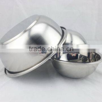 high quality stainless steel Salad bowl