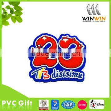 Made in China cheap 3D Souvenir Soft Rubber PVC fridge magnet