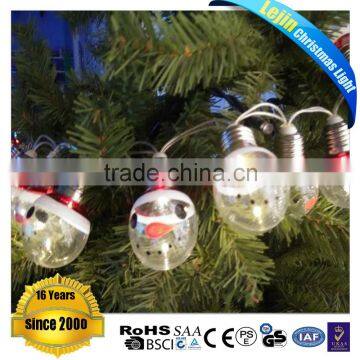 lovely bulb battery christmas led stain light for indoor decoration