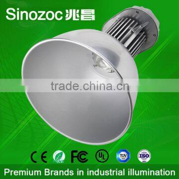 Sinozoc High quality ip65 AC85-265V 30w 50w 80w 100 watt LED High Bay Light High Bay LED Light Fixture