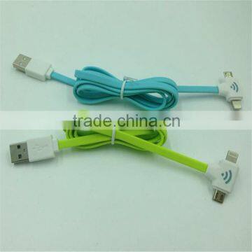 Cheap wholesale china custom made new arrival usb cable promotion stylish hot selling usb cable charging for iphone and micro