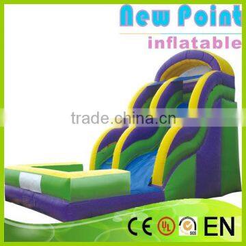 New Point inflatable water slides for summer,updated giant commercial inflatable slide,inflatable water slides