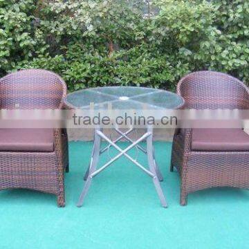 rattan coffee table