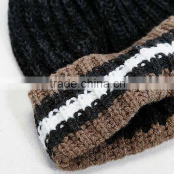 Guangjia Promotional Wholesale Cheap Hand Made Knitted Wool Hat photo-4