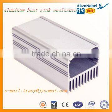 SGS testing,CE certificate,European standard jiangyin aluminum heat sink profile/Aluminum radiator shell manufacutrer