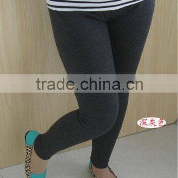 China Supplier Export Black Cotton Maternity Leggings