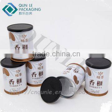 Aluminum Membrane Closures Oats Custom Composite Paper Tube