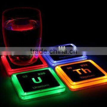 Radioactive Elements Glowing Coaster Set