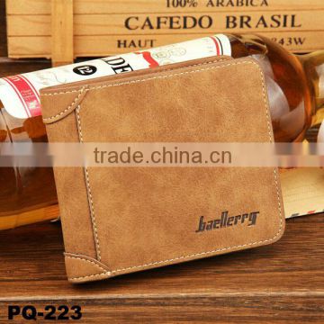 Baellerry wallet Vintage style leather wallet for men