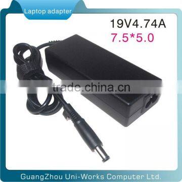 19V 4.74A 90W Laptop adapter for HP/compaq