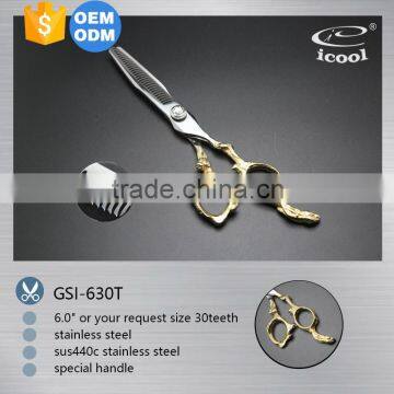 ICOOL GSI-630T professional beauty design best thinning scissors