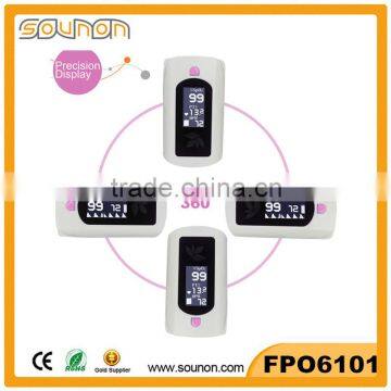 2016 New Product Finger Spo2 Monitor, Plastic Blood-Oxygen Test, Electronic OLED Display Fingertip Pulse Oximeter photo-2