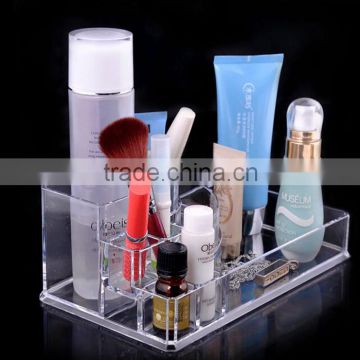 offer acrylic cosmetic organizer brush holder case