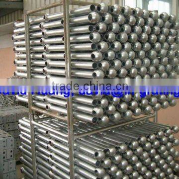 ball joint steel handrail and stanchion for steel platform