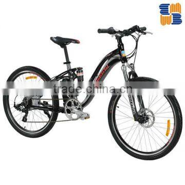 26'' electric bicycle Aluminum frame Lithium battery mountain bike