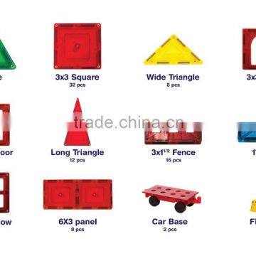 Toys Educational Plastic Magnetic Building Blocks 42 PCS Magformers photo-2