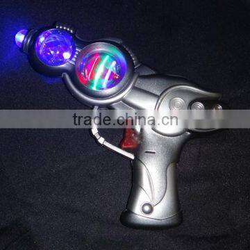 flashing gun light up toy space gun