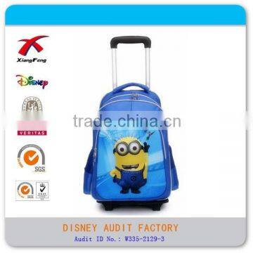 funny trolley backpack kids teens school trolley bags