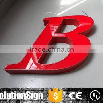 led illuminated large cafe letter sign