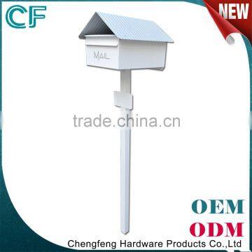 New Style Wrought Galvanized Free Standing Waterproof Letterbox photo-4