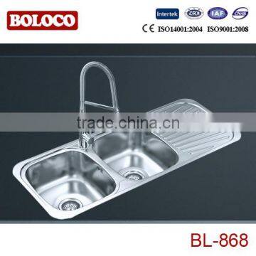 stainless steel sink,overmounted sink,stainless steel kitchen sink cabinet BL-868