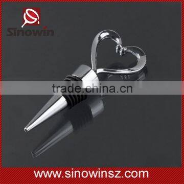 Factory OEM Wine Bottle Stopper With Heart Design photo-3