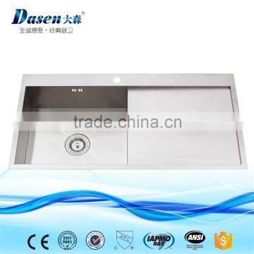 China supplier rv kitchen equipments double bowl sink for restaurants with prices