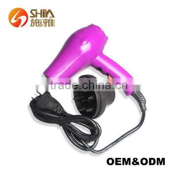 2016 new electric portable 1200w mini travel hotel hair dryer hairdryer dualable voltage china supplier