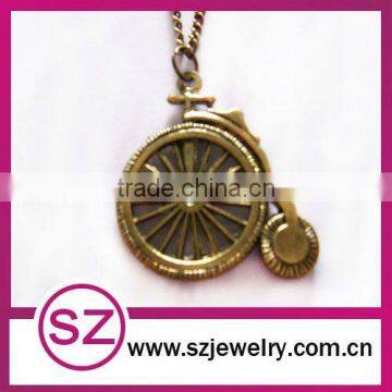 Antique bronze necklace chain design hot sale