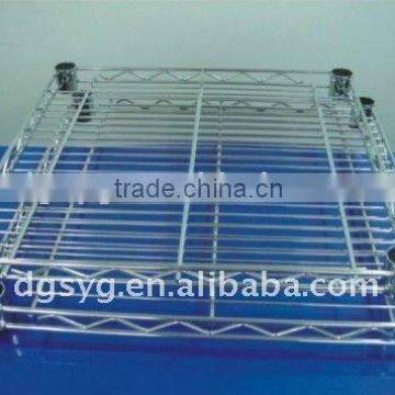 Chrome Metal ESD Wire Shelf