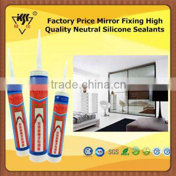 Factory Price Mirror Fixing High Quality Neutral Silicone Sealants