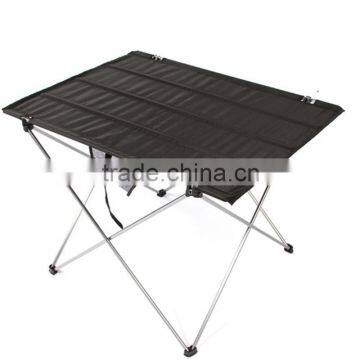 Outdoor aluminum picnic camping folding table and chair