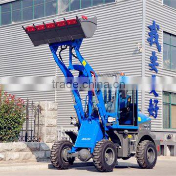 small front loader with hydraulic joystick