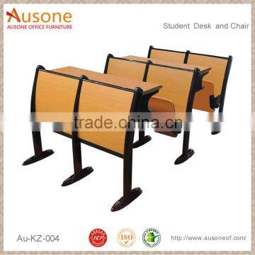 College student study desk with seat