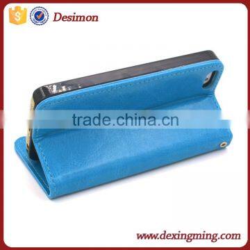 for IPhone SE Flip Cover Leather Wallet Case Quality Choice photo-3