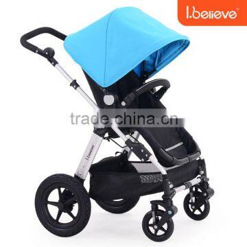 Color Changeable EN1888 ASTM Baby Doll 3 in 1 Stroller photo-4