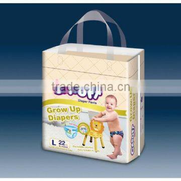 good quanlity OEM brand disposable baby grow up diaper