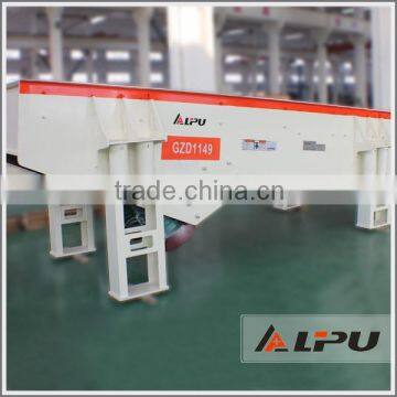 Sand or Stone Mini Vibrating Feeder in Quarry Plant