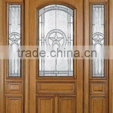 American Latest Design Wooden Doors Exterior DJ-S9123MSTHS-3