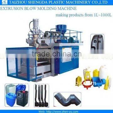 PE extrusion blow molding machine