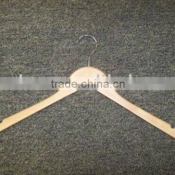 Chinese Supplier Non Harmful To Human Clothes Wooden Hangers