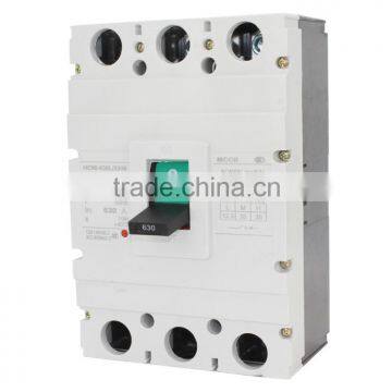 Compective Price HCM1/CM1-630L/3300 630A 3Pole 4Pole MCCB Moulded Case Circuit Breaker photo-2