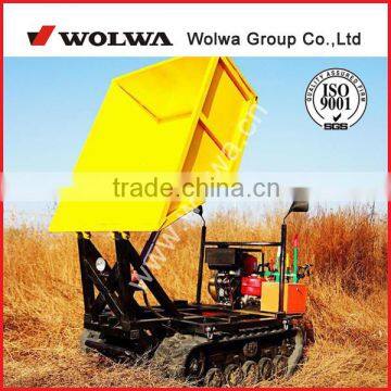 diesel one ton crawler dumper dumping angle 90 degree GN103