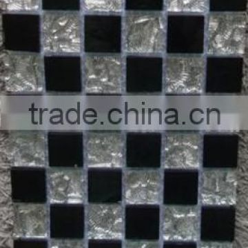 white and black mosaic/swimming pool/bathroom/A065