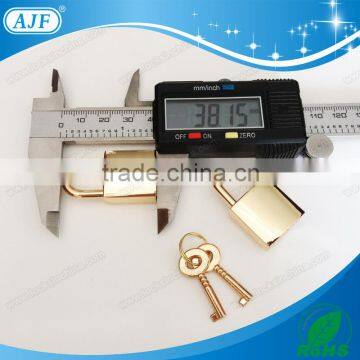 AJF 2015 Brass Lock Small Metal Padlock for Jewelry Box photo-4