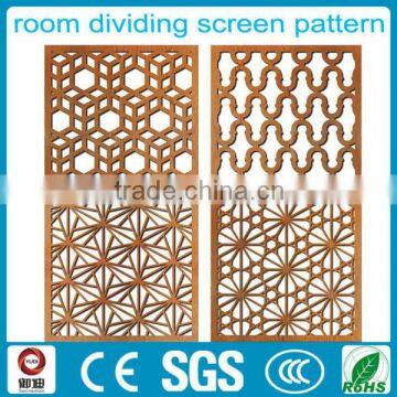 Interior decoration metal folding screen room divider