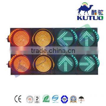 200mm traffic light R&Y full ball + 2 green arrows/LED traffic signals