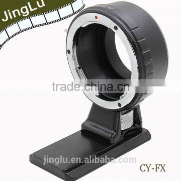 lens adapter ring with long tripod CY-FX for Contax lens to Fujifilm X-Pro1 camera body