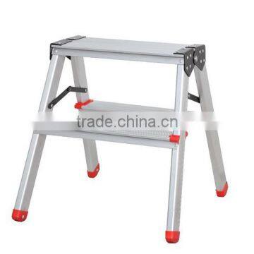 Aluminium En131 Tool Stool Scaffold Work Platform Multipurpose Household Steel Step Extension Telescopic Folding Ladder photo-2